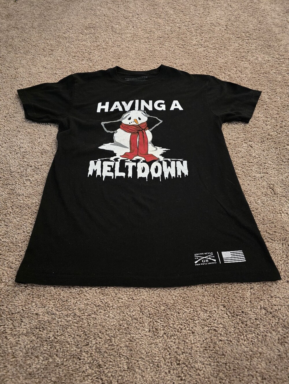 Grunt Style Having A Meltdown Tshirt Small